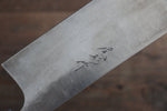 Ogata White Steel No.2  Damascus Nakiri  165mm with Shitan Handle - Japannywholesale