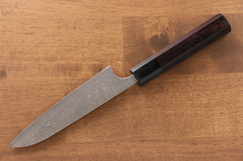 Masakage Masakage Kumo VG10 Damascus Petty-Utility  130mm with Shitan Handle - Japannywholesale