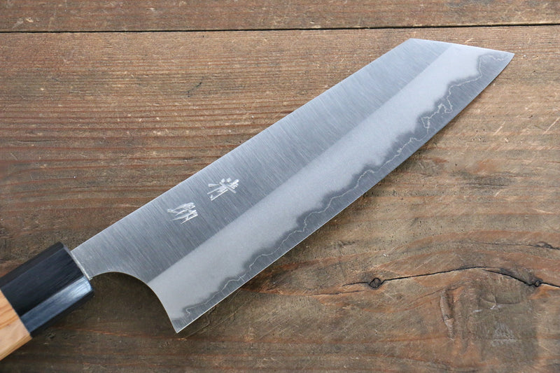 Seisuke White Steel Migaki Finished Bunka  165mm with Honduras Handle - Japannywholesale