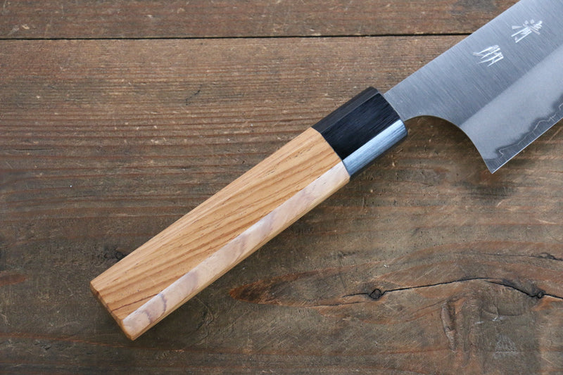 Seisuke White Steel Migaki Finished Bunka  165mm with Honduras Handle - Japannywholesale