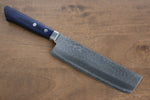 Kunihira Kokuryu VG10 Hammered Usuba  165mm Blue Pakka wood Handle - Japannywholesale