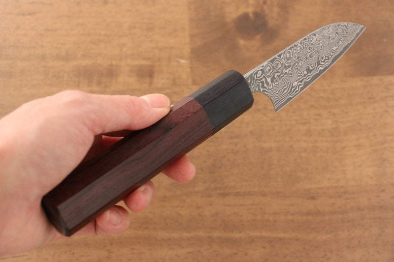 Masakage Kumo VG10 Damascus Petty-Utility  75mm Shitan Handle - Japannywholesale