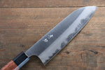 Seisuke White Steel Migaki Finished Santoku  165mm with Honduras Handle - Japannywholesale