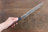 Seisuke White Steel Migaki Finished Gyuto  210mm with Honduras Handle - Japannywholesale