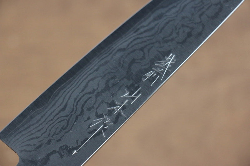 Nao Yamamoto VG10 Damascus Petty-Utility  150mm Red Pakka wood Handle - Japannywholesale