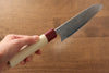 Masakage Masakage Kiri VG10 Damascus Santoku  170mm with Magnolia Handle - Japannywholesale