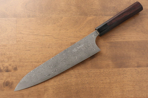 Masakage Masakage Kumo VG10 Damascus Gyuto  210mm with Shitan Handle - Japannywholesale