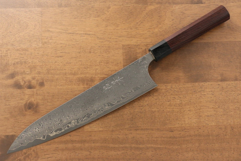 Masakage Kumo VG10 Damascus Gyuto  240mm Shitan Handle - Japannywholesale