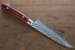 Sakai Takayuki VG10 33 Layer Damascus Petty-Utility  120mm Mahogany Pakka wood Handle - Japannywholesale