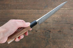 Nao Yamamoto VG10 Nashiji Petty-Utility  150mm Walnut Handle - Japannywholesale