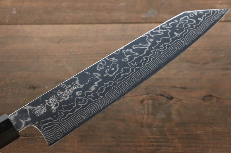 Sukenari ZDP189 Damascus Kiritsuke Gyuto  240mm Shitan Handle - Japannywholesale