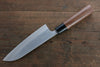 Nao Yamamoto Silver Steel No.3 Nashiji Santoku  165mm Walnut Handle - Japannywholesale