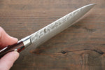 Sakai Takayuki VG10 33 Layer Damascus Petty-Utility  120mm Mahogany Pakka wood Handle - Japannywholesale