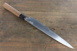 Shigeki Tanaka Silver Steel No.3 Yanagiba  270mm Walnut Handle - Japannywholesale