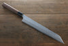 Hideo Kitaoka White Steel No.2 Damascus Kiritsuke Yanagiba  270mm Shitan Handle - Japannywholesale