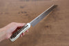 Sakai Takayuki VG10 33 Layer Damascus Kengata Gyuto  190mm Cow Bone Handle with Sheath - Japannywholesale