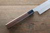 Hideo Kitaoka White Steel No.2 Damascus Kiritsuke Yanagiba  270mm Shitan Handle - Japannywholesale