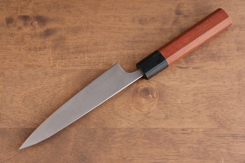 Shibata Takayuki Koutetsu Blue Super Petty-Utility  135mm Jarrah Handle - Japannywholesale