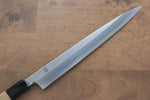 Kikuzuki White Steel No.2 Kasumitogi Yanagiba  240mm Magnolia Handle - Japannywholesale