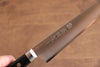 Takamura Knives VG10 Migaki Finished Petty-Utility  150mm Black Pakka wood Handle - Japannywholesale