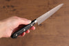 Takamura Knives VG10 Migaki Finished Petty-Utility  150mm Black Pakka wood Handle - Japannywholesale