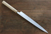 Masamoto Hongasumi White Steel No.2 Yanagiba  Magnolia Handle - Japannywholesale