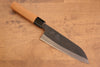 Tsukasa Hinoura Tamahagane Kurouchi Santoku  165mm Wild Cherry Handle - Japannywholesale