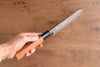 Tessen by Yamatsuka Tamahagane Damascus Santoku  165mm Wild Cherry Handle - Japannywholesale