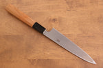 Tessen by Tanaka Tamahagane Petty-Utility  145mm Wild Cherry Handle - Japannywholesale