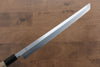 Kikuzuki White Steel No.2 Kasumitogi Sakimaru Takohiki  300mm Magnolia Handle - Japannywholesale