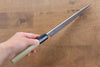 Kikuzuki White Steel No.2 Kasumitogi Gyuto  210mm Magnolia Handle - Japannywholesale