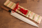 Tessen by Tanaka Tamahagane Yanagiba  315mm Wild Cherry Handle with Sheath - Japannywholesale