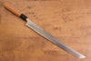 Tessen by Tanaka Tamahagane Sakimaru Yanagiba  315mm Wild Cherry Handle with Sheath - Japannywholesale