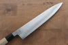 Kikuzuki White Steel No.2 Kasumitogi Gyuto  270mm Magnolia Handle - Japannywholesale