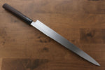 Jikko White Steel No.2 Yanagiba  330mm Shitan Handle - Japannywholesale