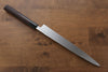 Jikko White Steel No.2 Yanagiba  240mm Shitan Handle - Japannywholesale