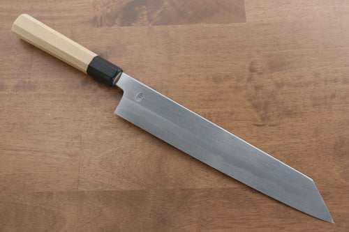 Kikuzuki White Steel No.2 Kasumitogi Kiritsuke Gyuto  270mm Magnolia Handle - Japannywholesale