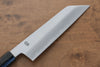 Kikuzuki White Steel No.2 Kasumitogi Kiritsuke Santoku  180mm Magnolia Handle - Japannywholesale