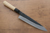 Kikuzuki White Steel No.2 Black Finished Gyuto  210mm Magnolia Handle - Japannywholesale