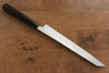 Jikko White Steel No.2 Kiritsuke Yanagiba  240mm Shitan Handle - Japannywholesale