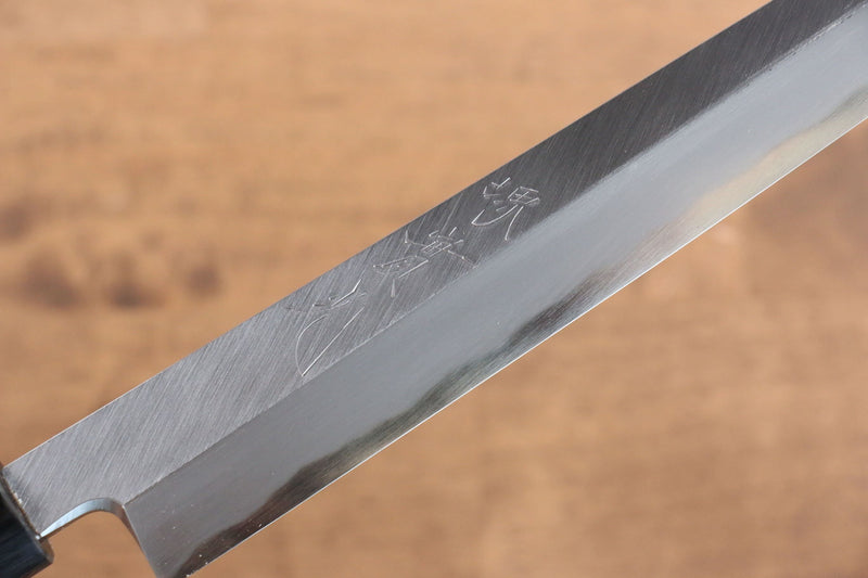 Jikko White Steel No.2 Kiritsuke Yanagiba  240mm Shitan Handle - Japannywholesale