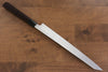 Jikko White Steel No.2 Kiritsuke Yanagiba  270mm Shitan Handle - Japannywholesale