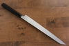 Jikko White Steel No.2 Kiritsuke Yanagiba  300mm Shitan Handle - Japannywholesale