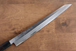 Jikko White Steel No.2 Kiritsuke Yanagiba  300mm Shitan Handle - Japannywholesale