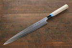 Sakai Takayuki [Left Handed] INOX Yanagiba  Magnolia Handle - Japannywholesale