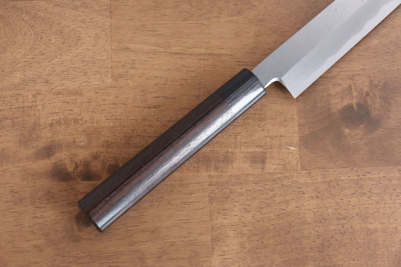 Jikko White Steel No.2 Kiritsuke Yanagiba  300mm Shitan Handle - Japannywholesale