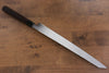 Jikko White Steel No.2 Kiritsuke Yanagiba  330mm Shitan Handle - Japannywholesale