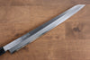 Jikko White Steel No.2 Kiritsuke Yanagiba  330mm Shitan Handle - Japannywholesale