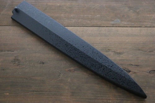 SandPattern Saya Sheath for Yanagiba Sashimi Knife with Plywood Pin-240mm - Japannywholesale