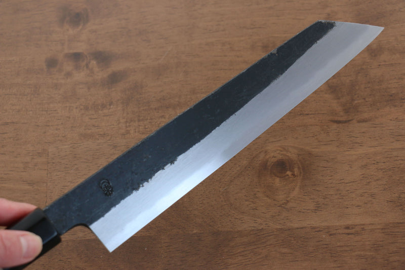 Kikuzuki White Steel No.2 Black Finished Kiritsuke Gyuto  240mm Magnolia Handle - Japannywholesale